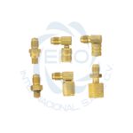 Adaptadores y mangueras kit para gas refrigerante contenido 8 piezas - Imagen 3