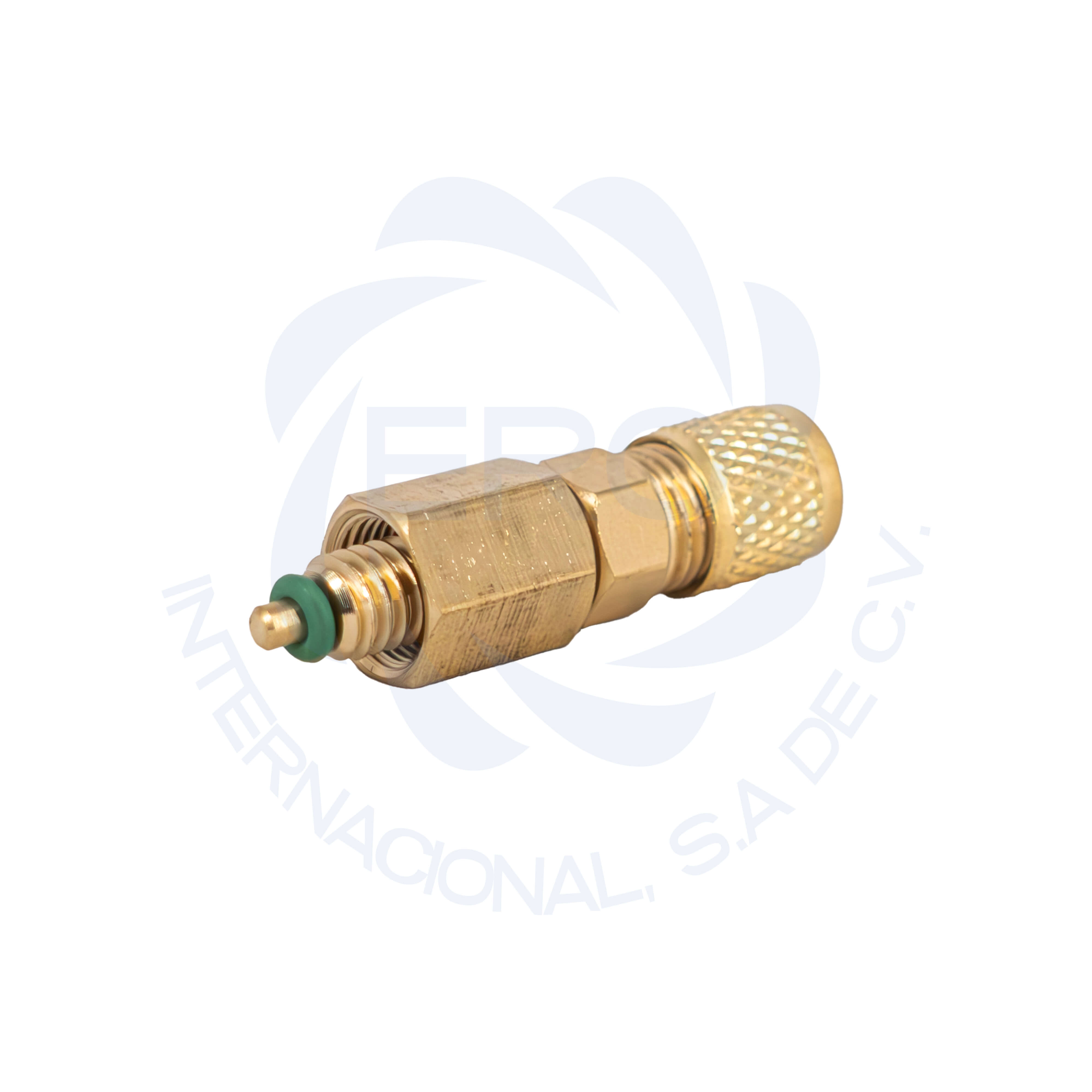 VVCHRF001 Válvula check de carga de lata de gas universal para enfriamiento COLDTEK - Imagen 1