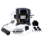 Compresor gas R404a, M/HBP, AC para refrigeración 3/4 HP