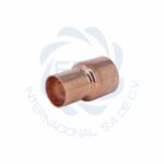 Reductor campana soldable de cobre 411110007H diámetro exterior: 1 3/8” x 7/8”; nominal: 1 1/4” x 3/4”