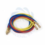 Mangueras para carga de gas refrigerante gas R134a largo 60" presión trabajo: 600 PSI; quiebre: 3000 PSI - Imagen 3