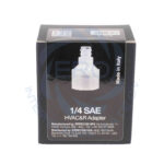 Adaptador para válvula de carga de gas de 5/16" SAE RV2025.01 ERRECOM - Imagen 3