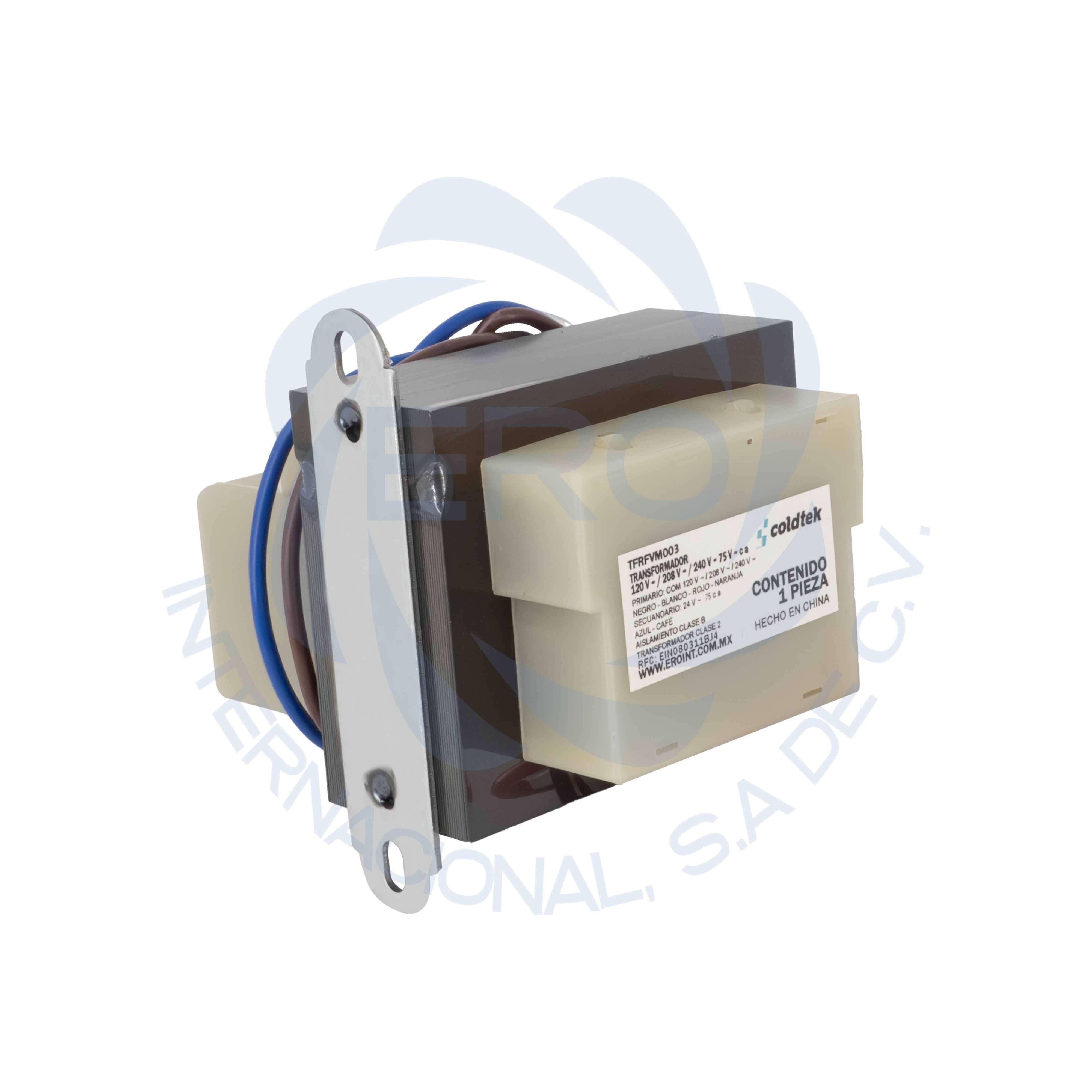 TFRFVM003-1 Transformador 240V AC 52.5W para refrigeración - Imagen 1