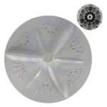 Impulsor 40cm diametro flecha astriada 11 dientes para lavadora WMP