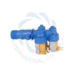 Electroválvula 1 entrada, 3 salidas, 3 bobinas para lavadora WMP - Imagen 3
