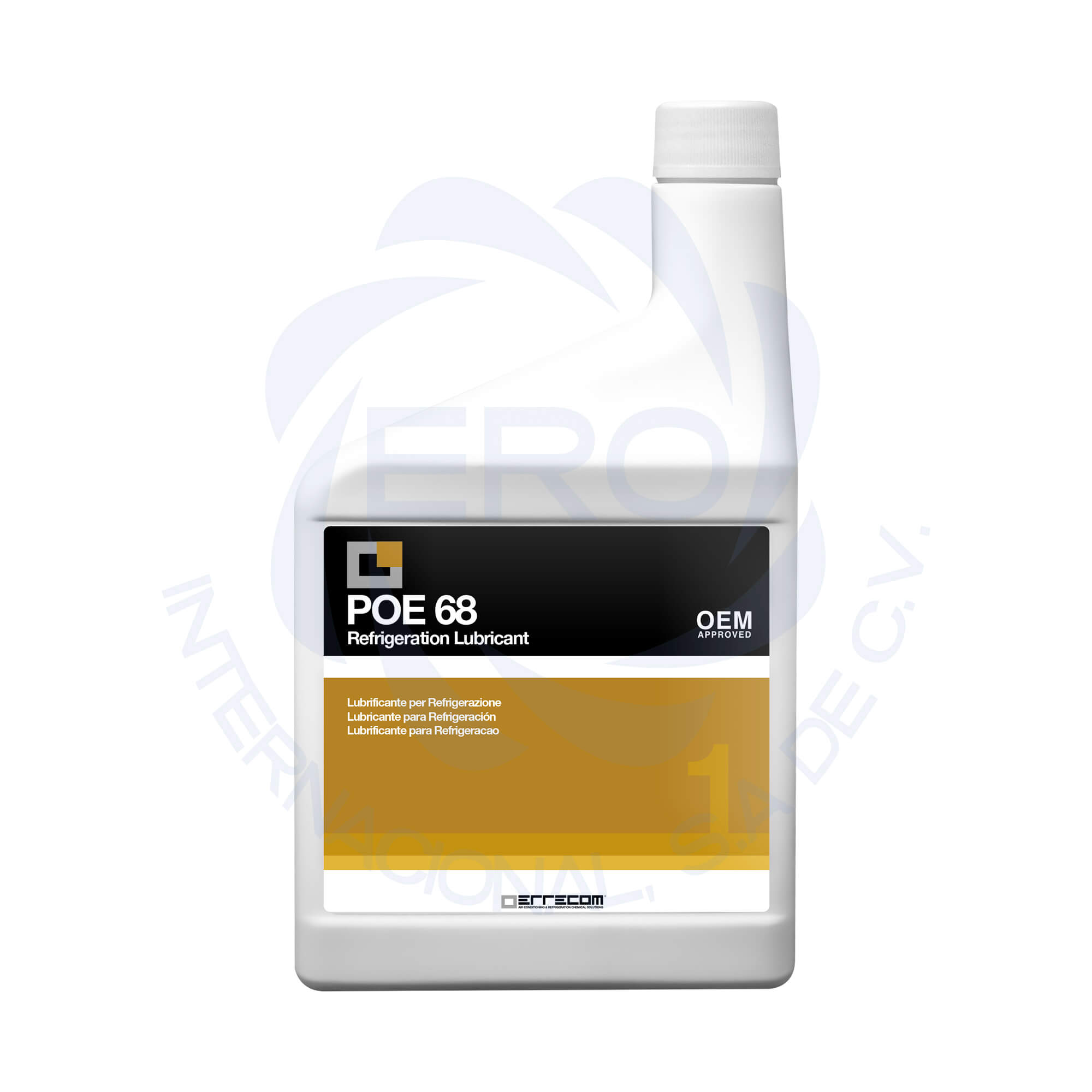 ACRFPO004 Aceite poliolester (POE) para refrigeración viscocidad 68 contenido 946 mL - Imagen 1