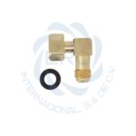 Tuerca codo para gas para cocina comercial 3/8" FLARE, 1/2" NPT GENÉRICO - Imagen 2