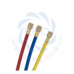 Mangueras para carga de gas refrigerante gas R134a largo 36" presión trabajo: 600 PSI; quiebre: 3000 PSI - Imagen 2