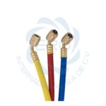 Mangueras para carga de gas refrigerante gas R134a largo 36" presión trabajo: 600 PSI; quiebre: 3000 PSI - Imagen 3