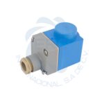 Bobina solenoide para válvula, tipo danfoss, 24V DC, 60Hz, 20W