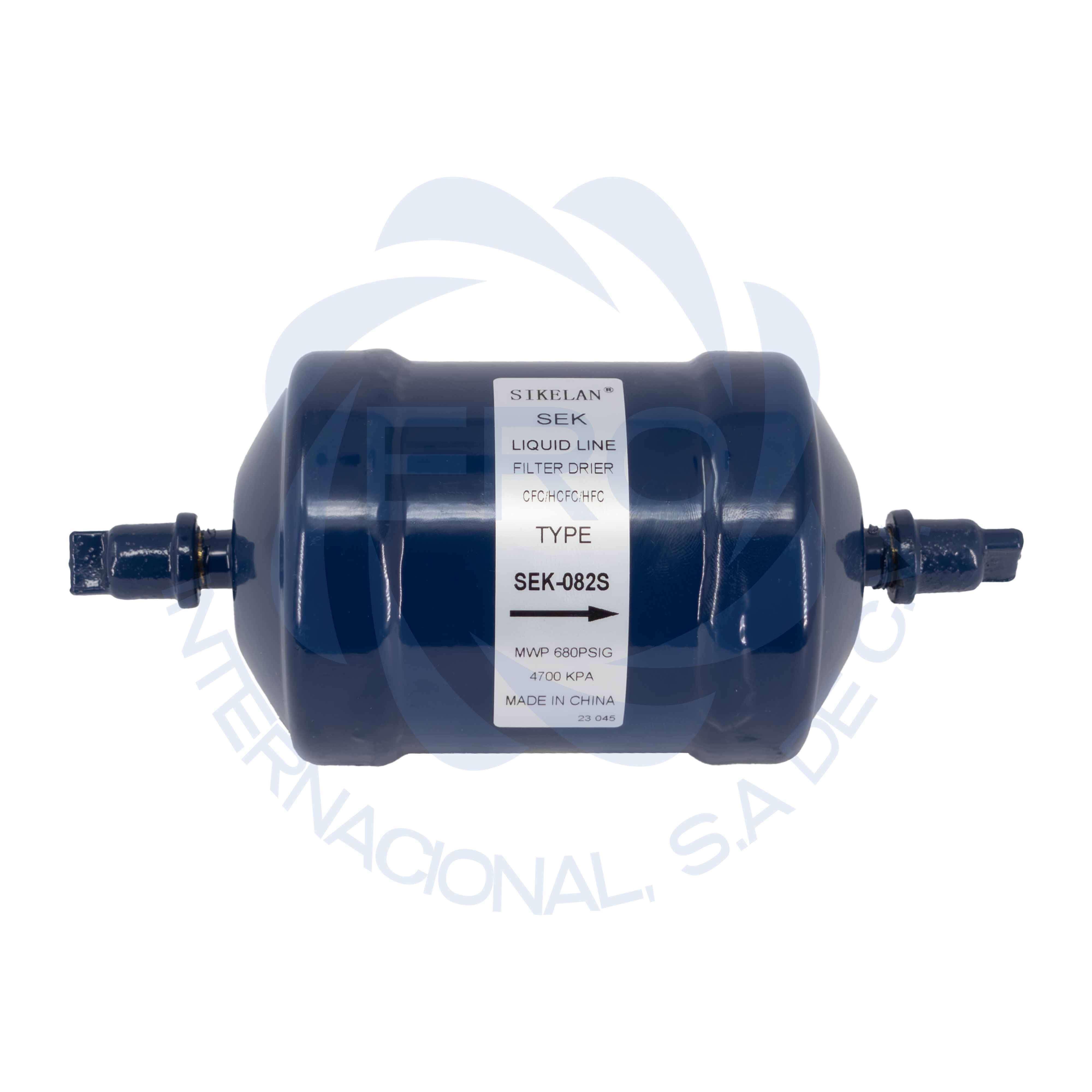 FDSEK082S-2 Filtro deshidratador con nucleo de sílica soldable SEK-082S SAE 1/4 - Imagen 1