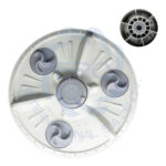 Impulsor 33.3cm diametro flecha astriada 11 dientes para lavadora WMP
