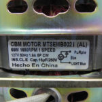 Motor secado base triangular para lavadora WMP - Imagen 5
