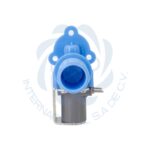 Electroválvula 1 entrada, 1 salida, azul para lavadora WMP - Imagen 2