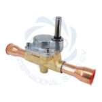 Válvula solenoide tipo danfoss para gas r410a, 1-3/8, EVR25-1 3/8