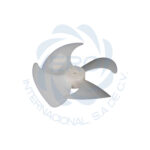 Aspas de ventilador para refrigerador 4 aspas CCW 100mm - Imagen 3