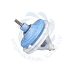 Transmisión azul polea chica 10 dientes para lavadora WMP