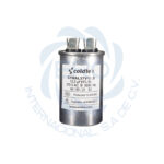 Capacitor de trabajo de aluminio para refrigeración 12.5uF