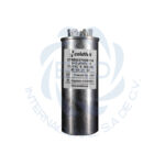 Capacitor de trabajo duales de aluminio para refrigeración 50uF + 10uF