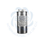 Capacitor de trabajo duales de aluminio para refrigeración 50uF + 5uF