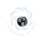 Capacitor de trabajo duales de aluminio para refrigeración 55uF + 5uF - Imagen 2