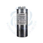 Capacitor de trabajo duales de aluminio para refrigeración 55uF + 5uF