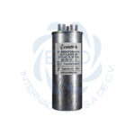 Capacitor de trabajo duales de aluminio para refrigeración 60uF + 7.5uF