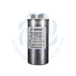 Capacitor de trabajo duales de aluminio para refrigeración 35uF + 6uF