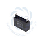Capacitor de trabajo cuadrado con terminales para ventiladores 12uF - Imagen 2