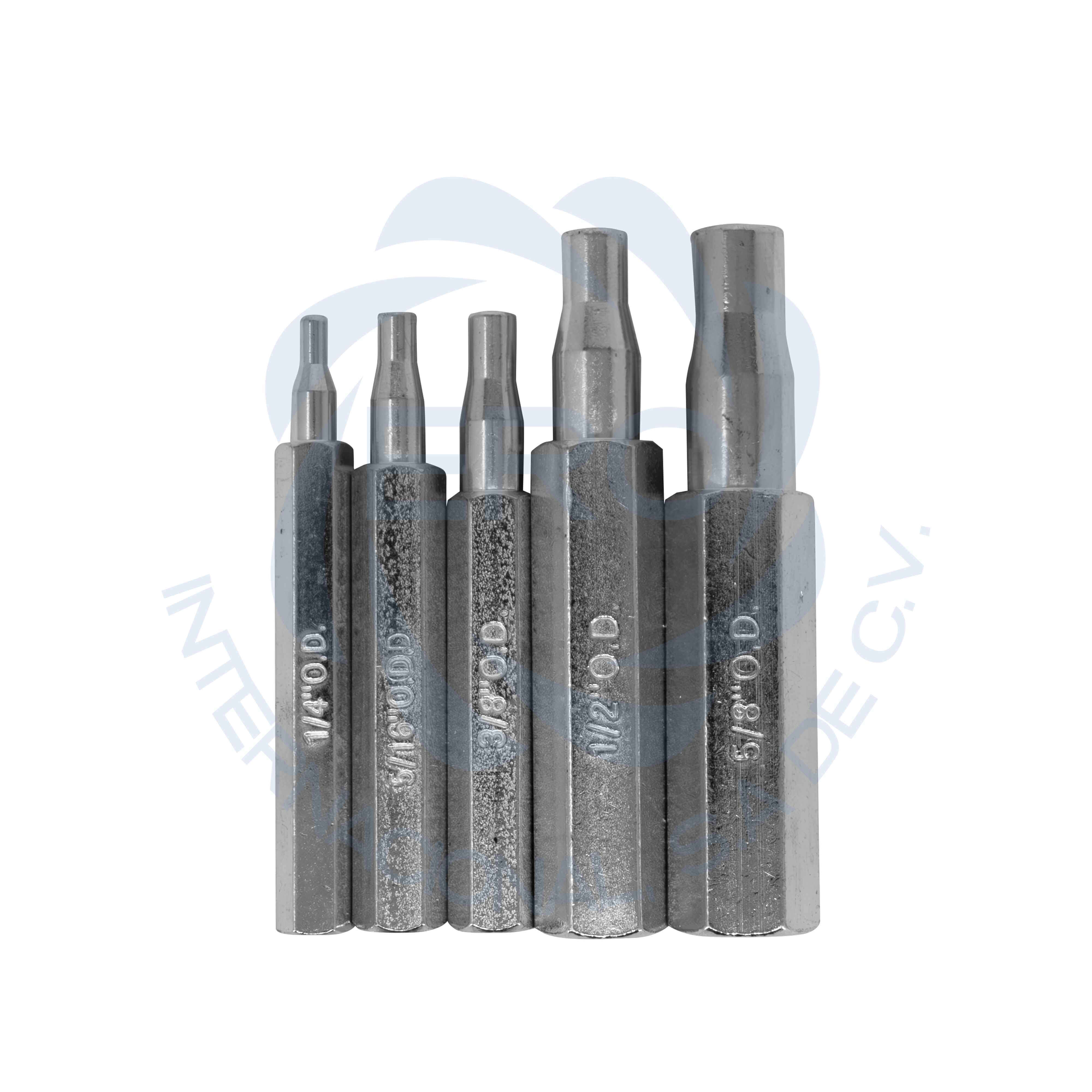 EXREHA001-1 Expansores de tubo juego de 5 piezas DSZH - Imagen 1