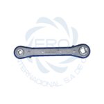Llave matraca doble puntas cuadradas DSZH