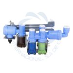 Válvula electrovalvula azul solenoide de agua para refrigerador 242253002 ELECTROLUX