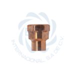 Adaptador hembra rosca interior soldable de cobre 411070017H diámetro exterior hembra: 3/8”; nominal: 1/4” - Imagen 4
