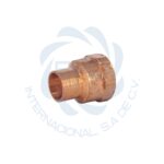 Adaptador hembra rosca interior soldable de cobre 411070017H diámetro exterior hembra: 3/8”; nominal: 1/4” - Imagen 2