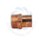 Adaptador macho rosca exteror soldable de cobre 411070005H diámetro exterior macho: 1 3/8”; nominal: 1 1/4” - Imagen 2