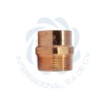 Adaptador macho rosca exteror soldable de cobre 411070006H diámetro exterior macho: 1 5/8”; nominal: 1 1/2” - Imagen 2