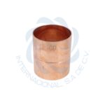 Cople ranurado soldable de cobre 411100007H diámetro exterior: 2 5/8”; nominal: 2 1/2”