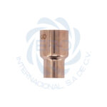 Reductor campana soldable de cobre 411110002H diámetro exterior: 7/8” x 5/8”; nominal: 3/4” x 1/2”