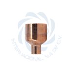 Reductor campana soldable de cobre 411110008H diámetro exterior: 1 3/8” x 5/8”; nominal: 1 1/4” x 1/2”