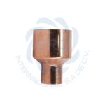 Reductor campana soldable de cobre 411110012H diámetro exterior: 1 5/8” x 5/8”; nominal: 1 1/2” x 1/2”
