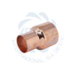 Reductor campana soldable de cobre 411110010H diámetro exterior: 1 5/8” x 1 1/8”; nominal: 1 1/2” x 1”