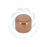 Tapon capa soldable de cobre 411090006H diámetro exterior: 1 5/8”; nominal: 1 1/2”