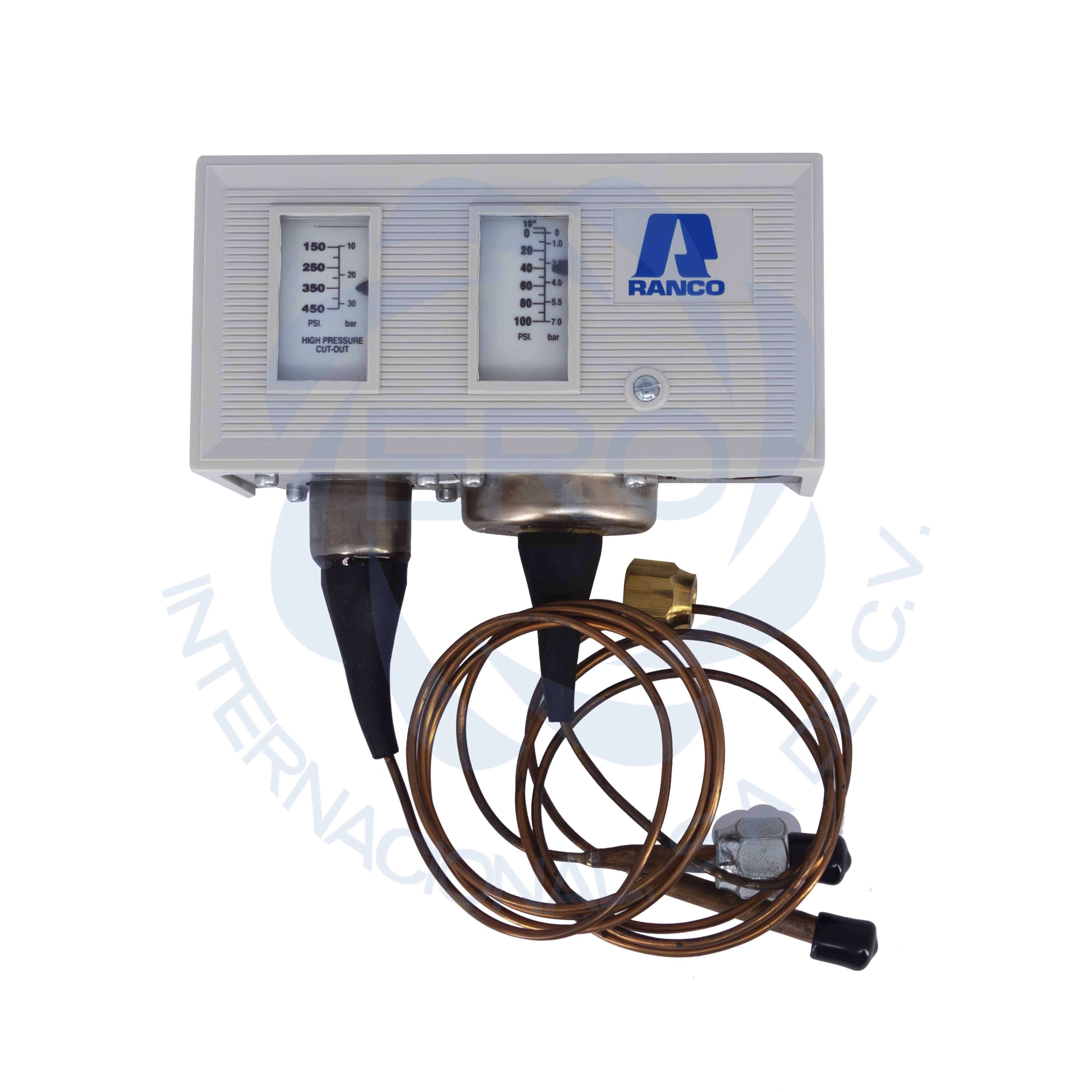 CTRFPR002 Control de presión y temperatura duales para refrigeración O12-1594-080 - Imagen 1