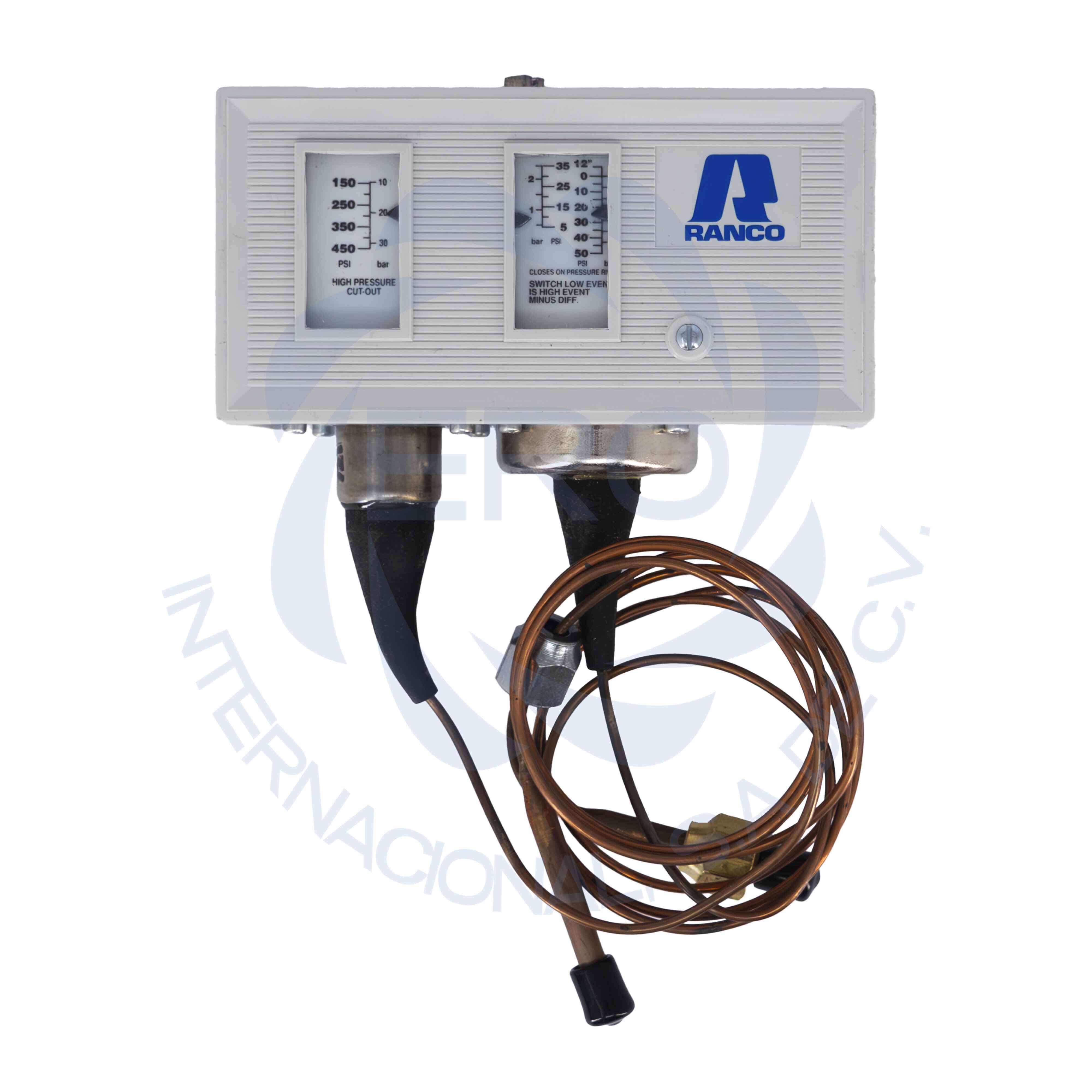CTRFPR003-2 Control de presión y temperatura duales para refrigeración O12-1549-080 - Imagen 1