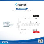 Motor para condensadores para mini-split CW 73W 60Hz 208-230V AC 0.7A 1/10 HP - Imagen 4