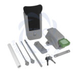 Cerrojo con llave para cámara frigorífica YL-4000+4100