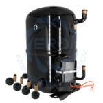 Compresor de piston para gas R404, 6HP, 220V, 60hz, trifásico, media temperatura, tipo tandem