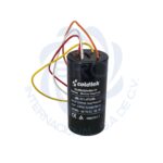 Capacitor de trabajo dual para lavadora 55uF + 17uF - Imagen 2