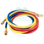 Manifold con antivibración y protección en manómetros para gas refrigerante gas R600a / R290 largo 60" - Imagen 2
