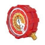 Manómetro con antivibración y protección para gas refrigerante gas R1270 / R290 / R600a presión alta - Imagen 2